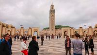 1ste dag; Hassan II Moskee