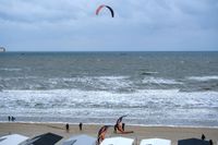 Het waaide giga, dus geweldig voor de Kite surfen